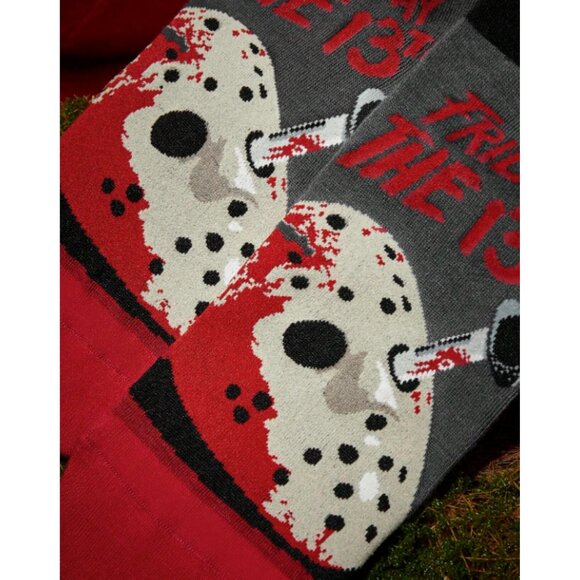 Step into Spooky Season with Friday the 13th Ankle Socks – Horror Classic Style - Picture 4 of 5
